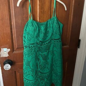 Lilly Pulitzer Green Lace Dress